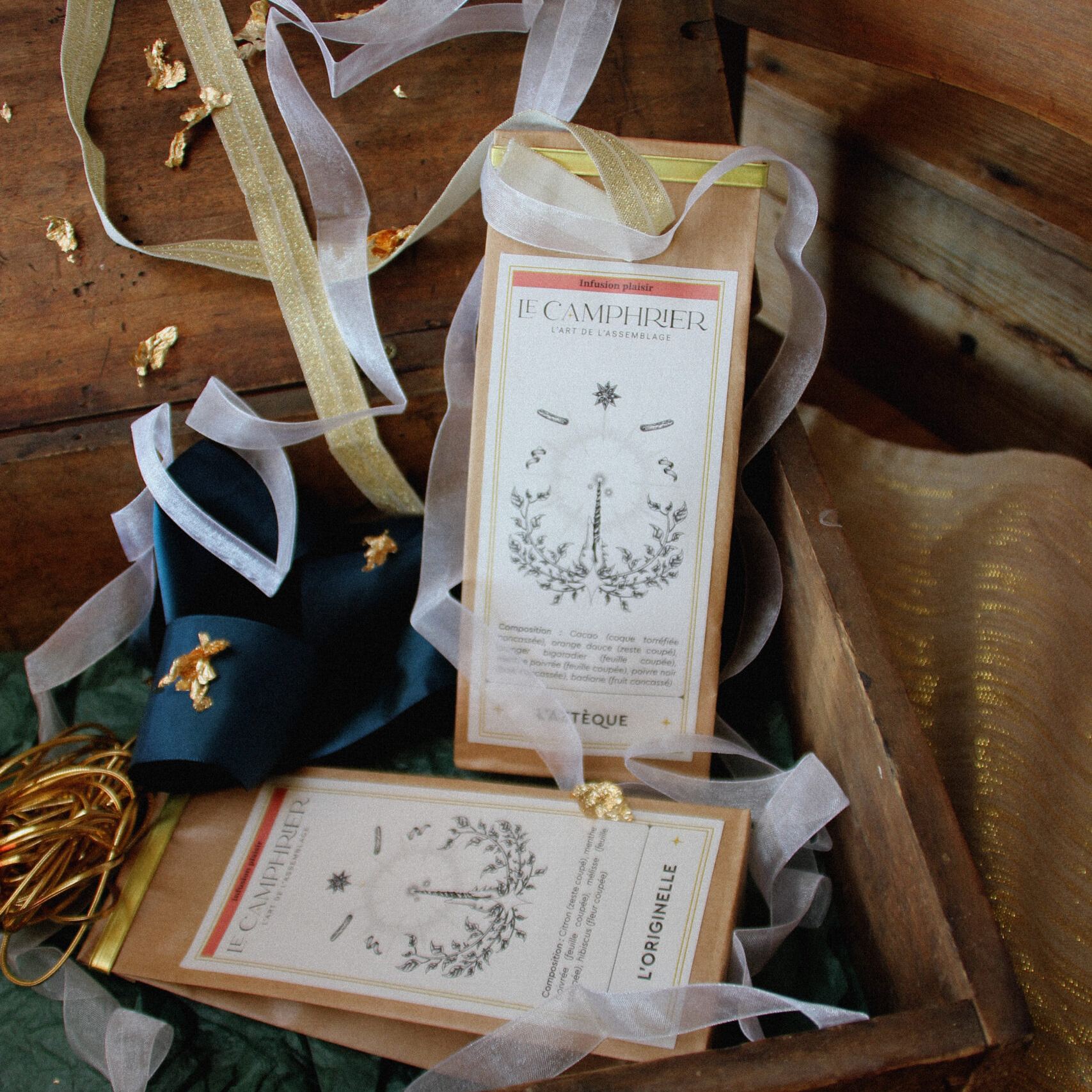 Coffrets cadeaux Tisanes Le Camphrier