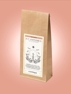 Tisane L’Aztèque – infusion exotique au cacao et aux notes d’agrumes – Le Camphrier
