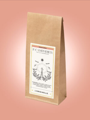 Tisane L’Originelle – infusion menthe poivrée hibiscus – Le Camphrier