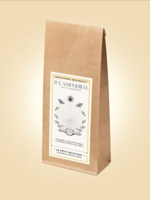 Tisane Le P’tit Bouchon – infusion noyer mauve cannelle – Le Camphrier