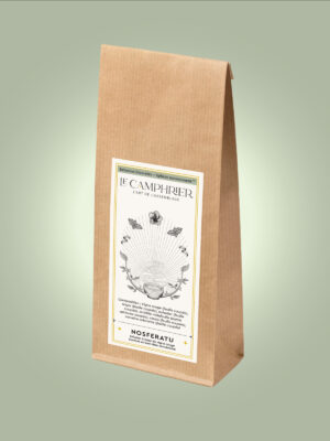 Tisane Nosferatu – infusion bien-être circulatoire à la vigne rouge – Le Camphrier